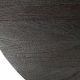 McLeod II 54 L x 54 W x 28.75 H Round Brown Solid Wood Top Gold Metal Base Dining Table from Mercana - Luna Furniture