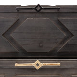 Cassia Set of 2 Brown Wooden Boxes from Mercana - Luna Furniture