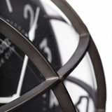 Bellmond 15L x 15H Large Industrial Wall Clock from Mercana - Luna Furniture