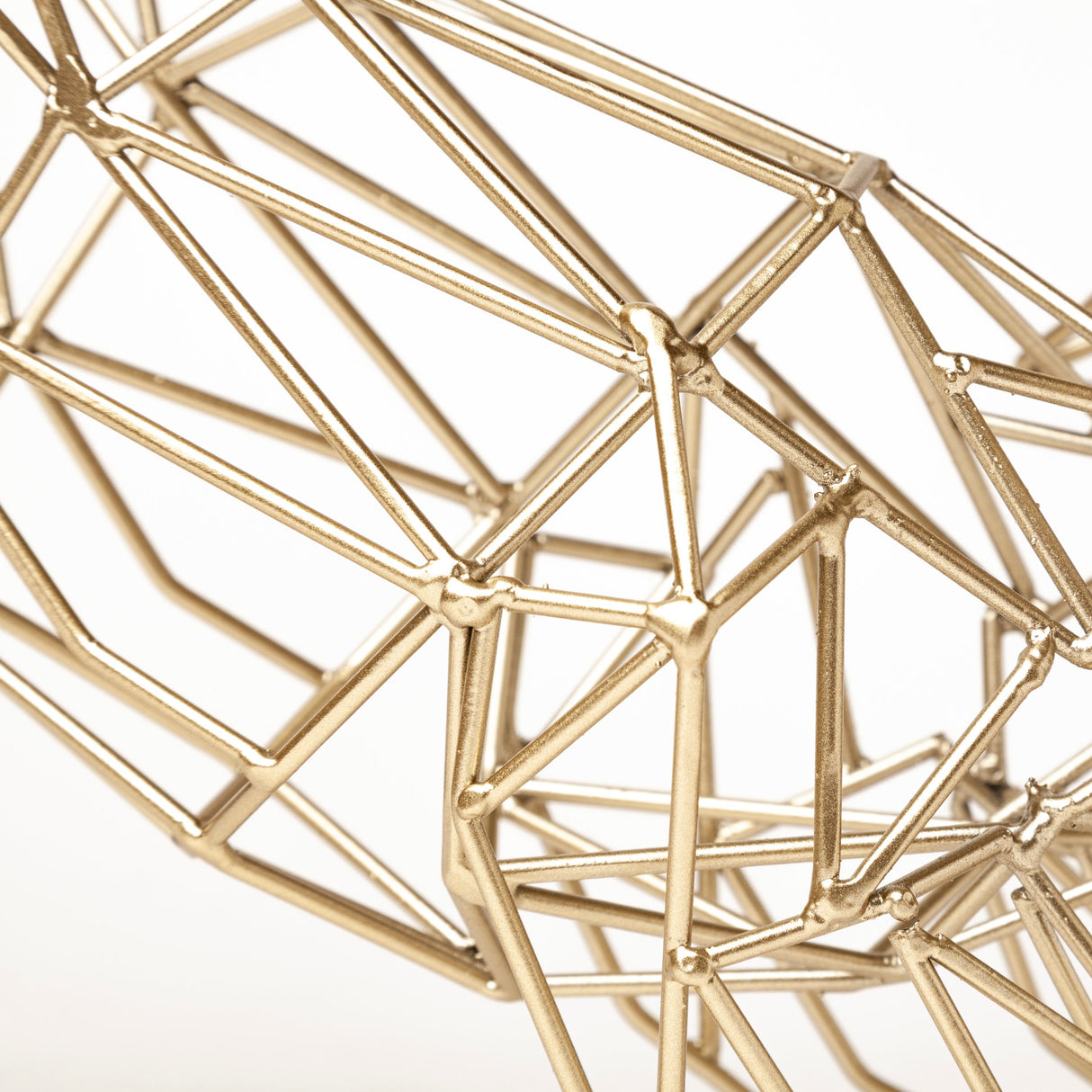 Frankie II 13L x 6W Gold Wire Framed Dog Shaped Decor from Mercana - Luna Furniture