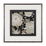 Garden Noir II by June Erica Vess a Hand Embellished Textured Framed Art Print Matted under Glass from Mercana - Luna Furniture