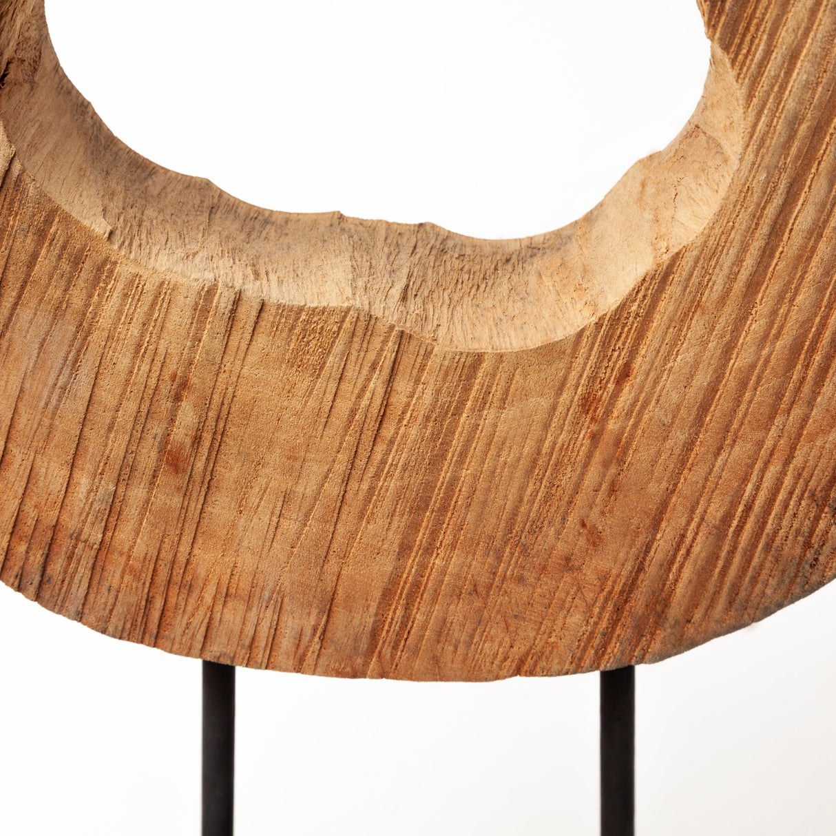 Ironwood II (Small) 13L x 4W Natural Wooden Circular Object from Mercana - Luna Furniture