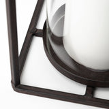 Kingston I Large Rustic Metal Framed Table Candle Holder from Mercana - Luna Furniture