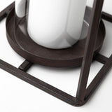 Kingston II Small Rustic Metal Framed Table Candle Holder from Mercana - Luna Furniture