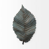 Brattea 16H Large Metal Leaf Wall Art from Mercana - Luna Furniture
