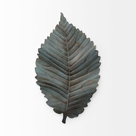 Brattea 16H Large Metal Leaf Wall Art from Mercana - Luna Furniture