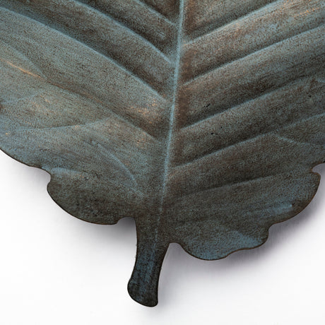 Brattea 16H Large Metal Leaf Wall Art from Mercana - Luna Furniture