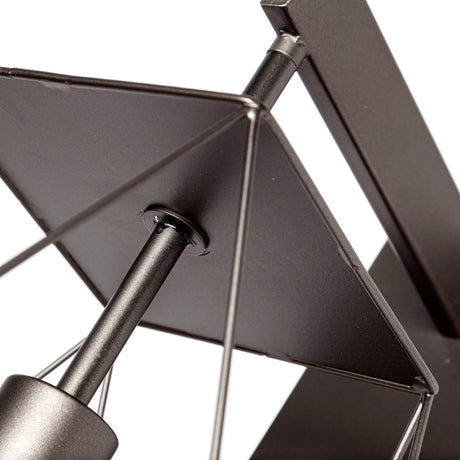Cordova 12x19 Gray Metal Hanging Bulb Caged Wall Sconce from Mercana - Luna Furniture