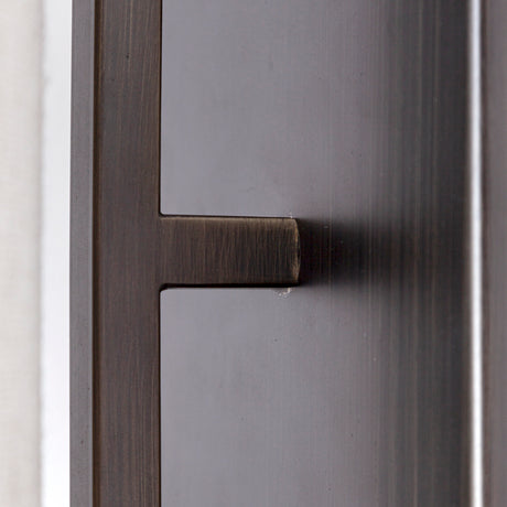 Smithe I 9x13 Black Toned Metal Cream Lampshade Wall Sconce from Mercana - Luna Furniture