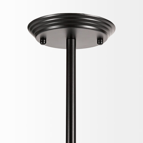Decarlo II (43" x 41") Black/Gold Metal Multi-Arm Thirteen Light Chandelier from Mercana - Luna Furniture