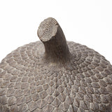 Mandor I (Small) 6L x 6W Brown Resin Acorn Box from Mercana - Luna Furniture