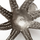 Strafford Small 10L x 9W Silver Resin Octopus from Mercana - Luna Furniture
