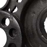 Cogsworth Set of 2 14L x 4W Brown Resin Industrial Gear Bookends from Mercana - Luna Furniture