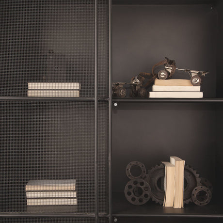 Cogsworth Set of 2 14L x 4W Brown Resin Industrial Gear Bookends from Mercana - Luna Furniture