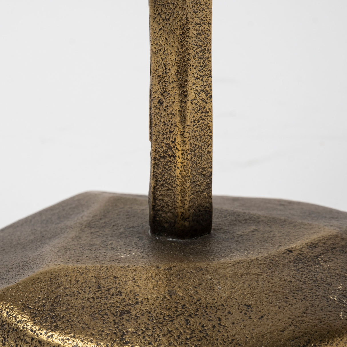 Levit (Small) Gold Table Candle Holder from Mercana - Luna Furniture