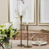 Levit (Small) Gold Table Candle Holder from Mercana - Luna Furniture