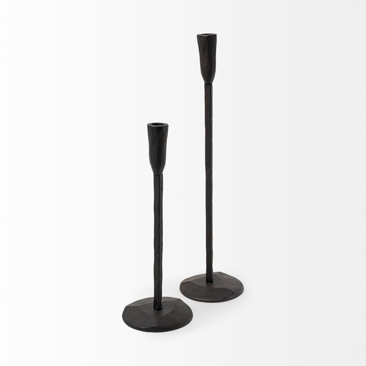 Levit (Small) Black Table Candle Holder from Mercana - Luna Furniture
