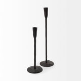 Levit (Small) Black Table Candle Holder from Mercana - Luna Furniture