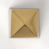 Giza (Set of 2) 4L x 4W Gold Elongated Pyramids from Mercana - Luna Furniture