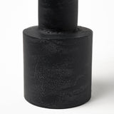 Bolton I 3.9L x 3.9W x 10.6H Black Metal Table Candle Holders from Mercana - Luna Furniture