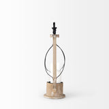 Zain I Small Brown Wooden Vintage Inspired Candle Holder Lantern from Mercana - Luna Furniture