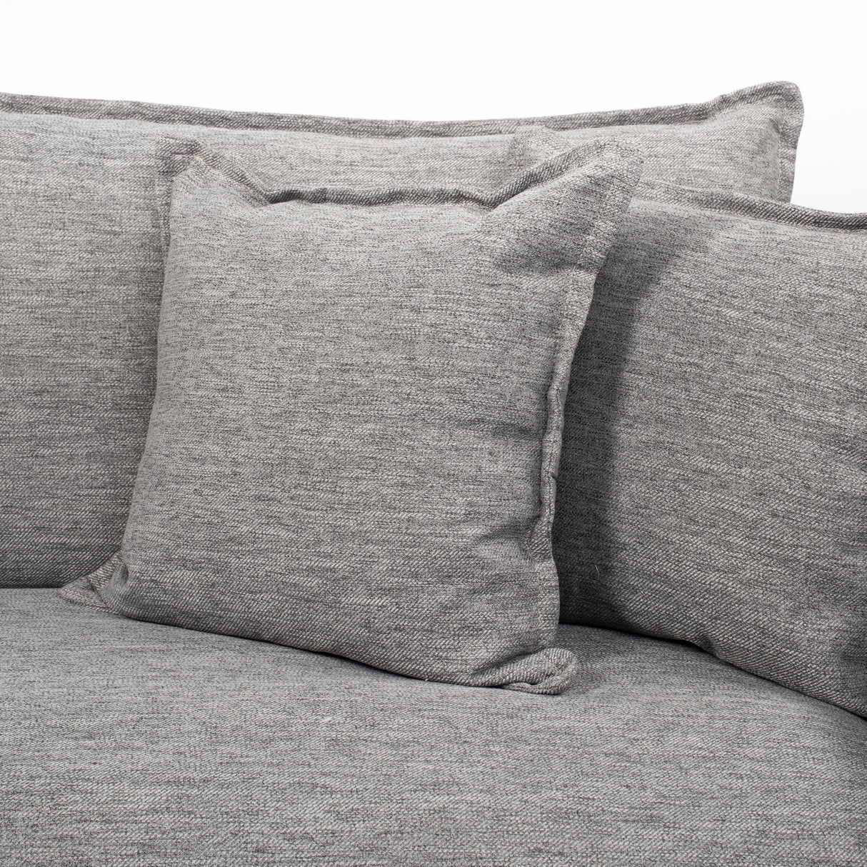 Roy I 84" Castlerock Gray Upholstered Three Seater Sofa from Mercana - Luna Furniture