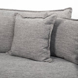 Roy I 84" Castlerock Gray Upholstered Three Seater Sofa from Mercana - Luna Furniture