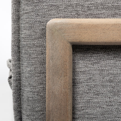 Roy I 84" Castlerock Gray Upholstered Three Seater Sofa from Mercana - Luna Furniture