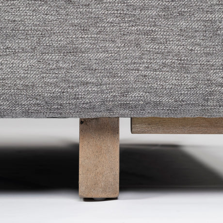 Roy I 84" Castlerock Gray Upholstered Three Seater Sofa from Mercana - Luna Furniture
