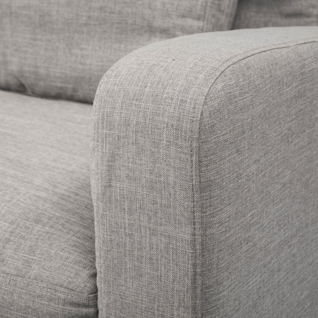 Denly I 69 X 38.25 X 34.5 Flint Gray Slipcover Two Seater Sofa from Mercana - Luna Furniture