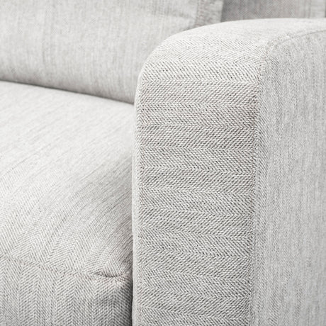 Denly I 69 X 38.25 X 34.5 Frost Gray Slipcover Two Seater Sofa from Mercana - Luna Furniture