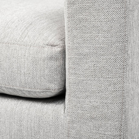 Denly I 69 X 38.25 X 34.5 Frost Gray Slipcover Two Seater Sofa from Mercana - Luna Furniture