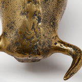 Tauro I 9L x 4W Gold Cast Aluminum Raging Bull from Mercana - Luna Furniture