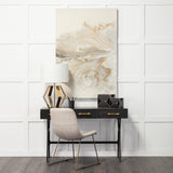Darren (Small) 6L x 6W Black Metal Decorative Cube from Mercana - Luna Furniture