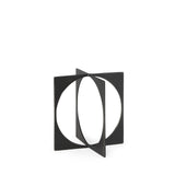 Lima Gunmetal Gray Metal Small Decorative Object from Mercana - Luna Furniture