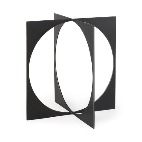 Lima Gunmetal Iron Large Decorative Object from Mercana - Luna Furniture