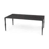Timothy 42.0 X 22.0 X 15.5 Ebony Black Iron Coffee Table from Mercana - Luna Furniture