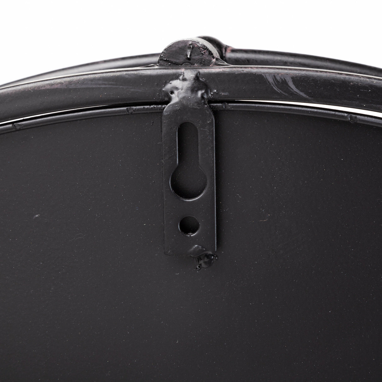 Kimbel 24L x 24W Black Metal Mirrored Base Round Tray from Mercana - Luna Furniture