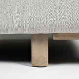 Roy I 84" Frost Gray Upholstered Three Seater Sofa from Mercana - Luna Furniture