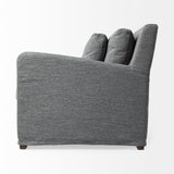 Denly II 92" Casterock Gray Slipcover Three Seater Sofa from Mercana - Luna Furniture