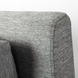 Denly II 92" Casterock Gray Slipcover Three Seater Sofa from Mercana - Luna Furniture