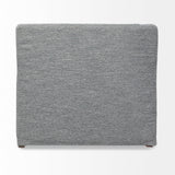 Denly III 38 X 38.25 X 34.5 Castlerock Gray Slipcover Upholstered Arm Chair from Mercana - Luna Furniture