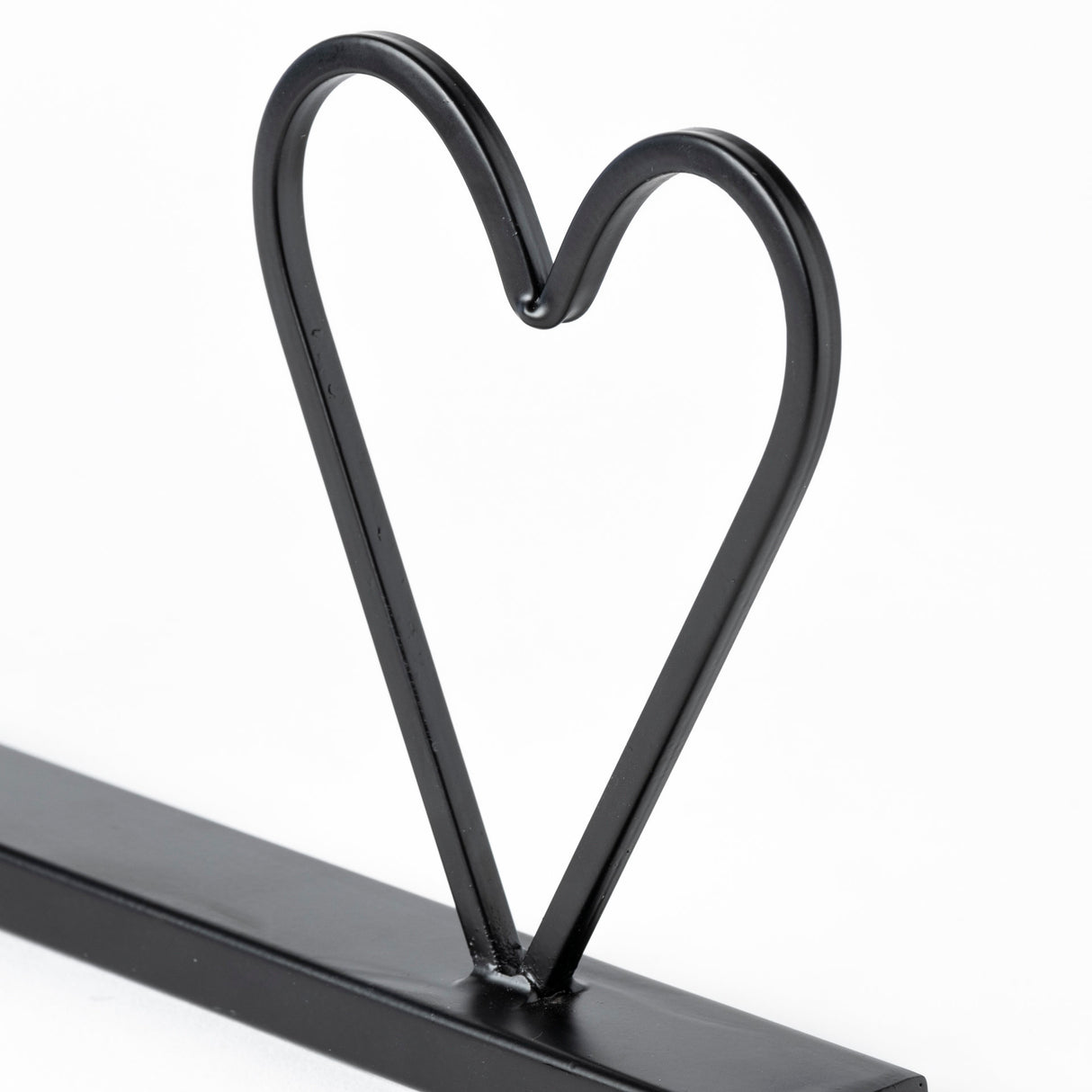 Wild at Heart 24L x 1W Black Metal Sign from Mercana - Luna Furniture