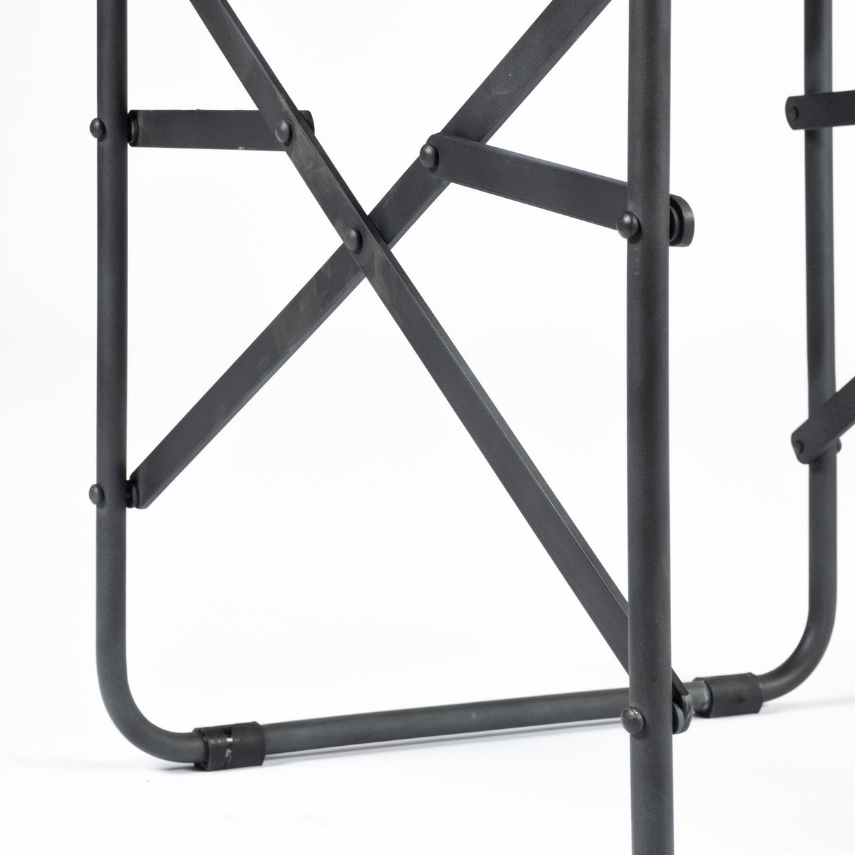 Direttore Black Iron Frame Black Leather Dining Chair from Mercana - Luna Furniture