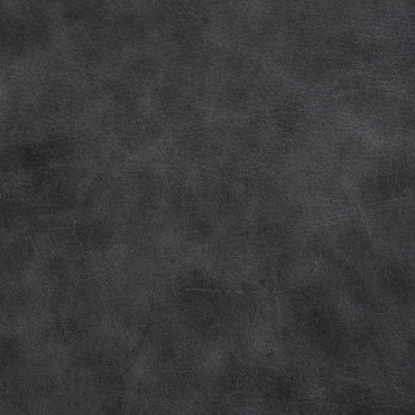 Direttore Black Iron Frame Black Leather Dining Chair from Mercana - Luna Furniture