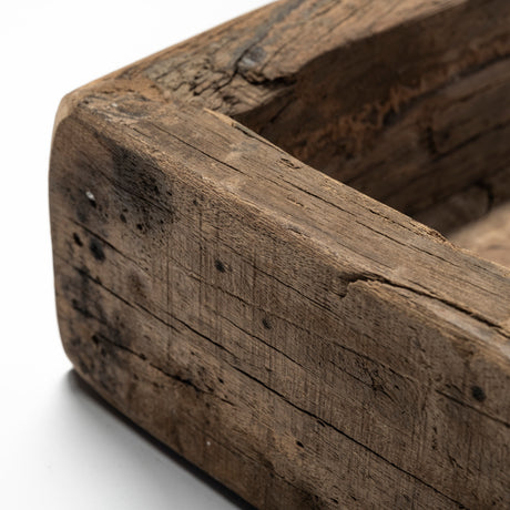 Carson (Small) 24L x 24W Brown Reclaimed Wood Tray from Mercana - Luna Furniture