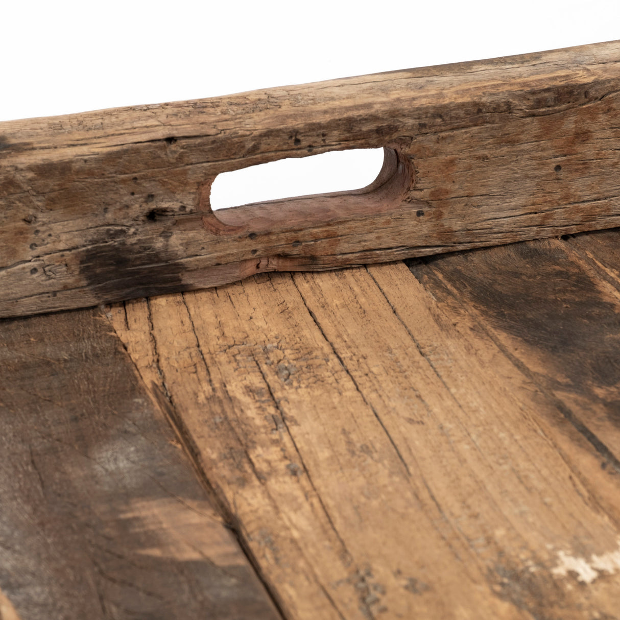 Carson (Large) 30L x 30W Brown Reclaimed Wood Tray from Mercana - Luna Furniture