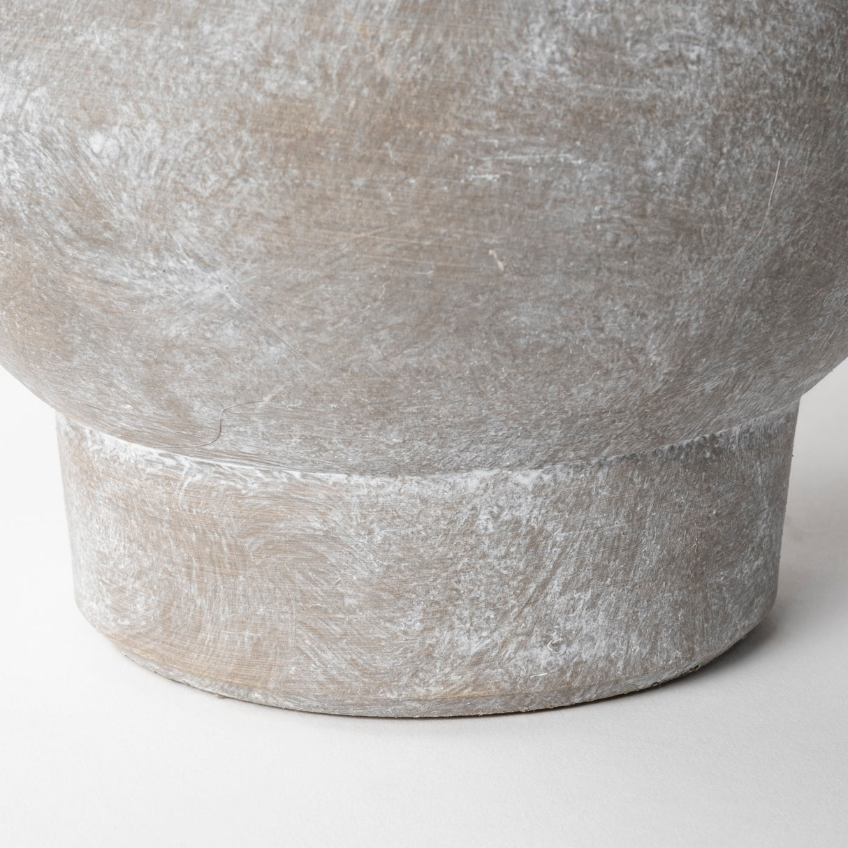 Deya Small Rustic Brown Ceramic Vase from Mercana - Luna Furniture