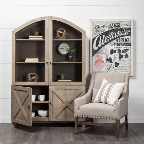 Tibik 8L x 8W Natural Wooden Orb from Mercana - Luna Furniture