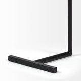 Ballatine 15L x 15W x 27H Brown Wood Round Top w/ Black Metal Base Accent Table from Mercana - Luna Furniture